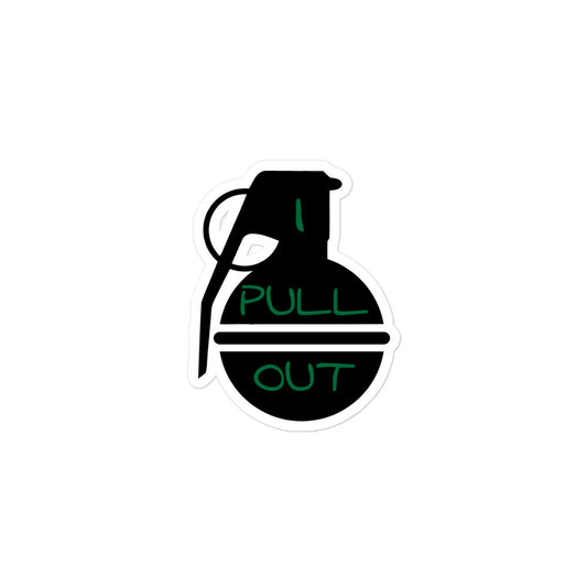Grenade Pull Out stickers accessories