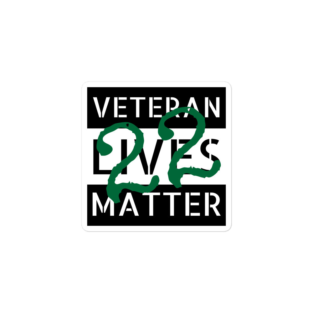 Veteran Lives Matter 22 stickers accessories