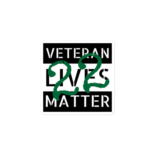 Veteran Lives Matter 22 stickers accessories