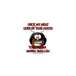 Meat Swallow Bubble-free stickers accessories