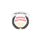 Dependa Battalion Bubble-free stickers accessories