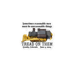 Tread on Them Bubble-free stickers accessories