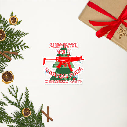 Nakatomi Christmas Party Survivor stickers seasonal