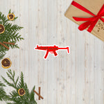 Machinegun Die Hard Bubble-free stickers accessories seasonal