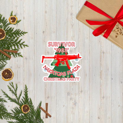Nakatomi Christmas Party Survivor stickers seasonal