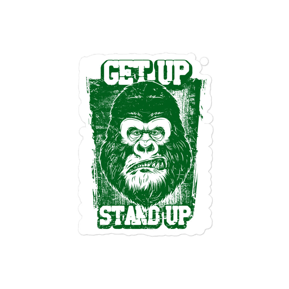 Gorilla Get Up Bubble-free stickers accessories