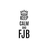 Keep Calm FJB stickers accessories