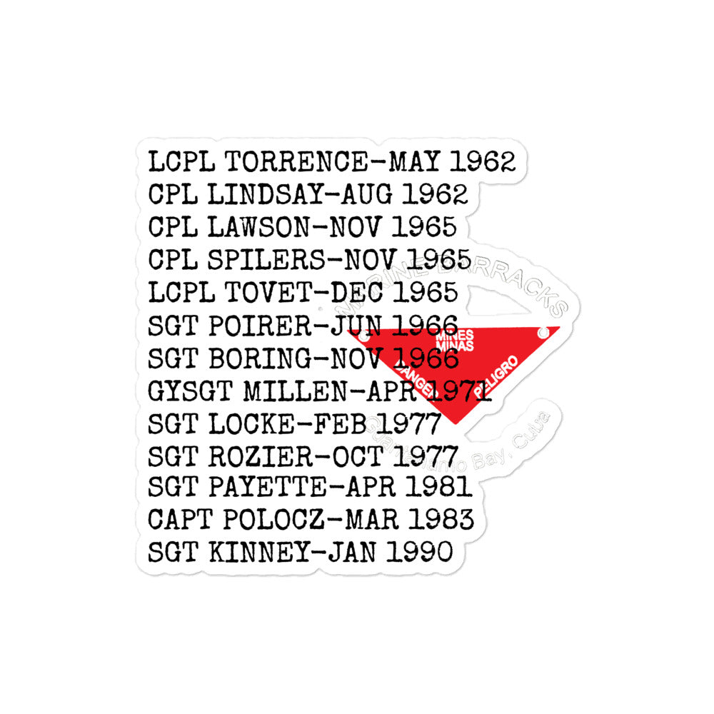 1961 STICKER