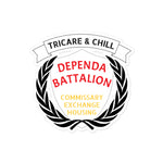 Dependa Battalion Bubble-free stickers accessories