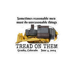 Tread on Them Bubble-free stickers accessories