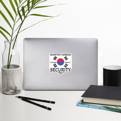 Rooftop Koreans stickers accessories