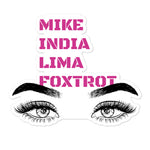 M.I.L.F. Bubble-free stickers accessories