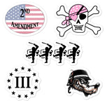 Rifle Stickers 3 accessories