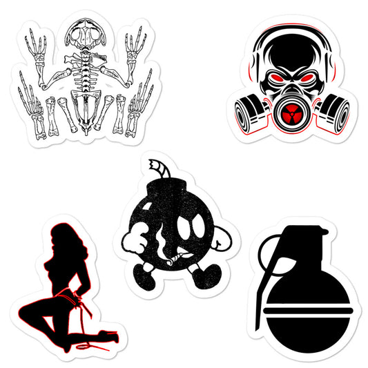 Rifle Stickers 5 accessories