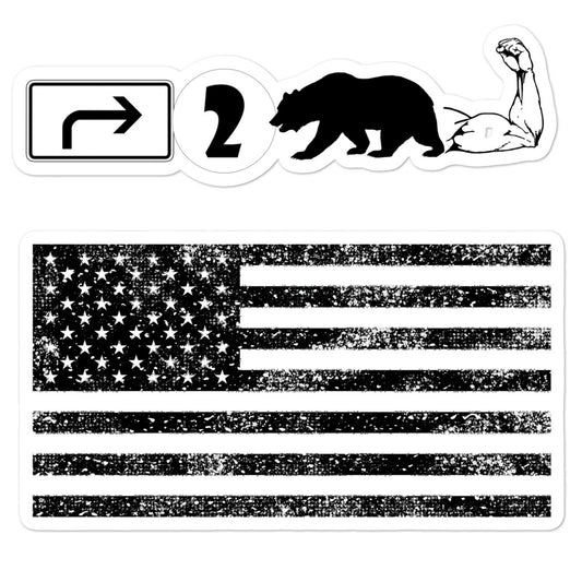 RIFLE STICKERS 7 ACCESSORIES