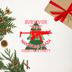 Nakatomi Christmas Party Survivor stickers seasonal