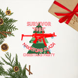 Nakatomi Christmas Party Survivor stickers seasonal