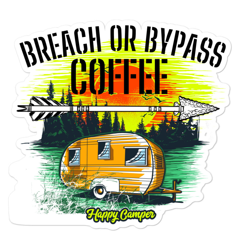 BorB Coffee Camper Bubble-free stickers accessories