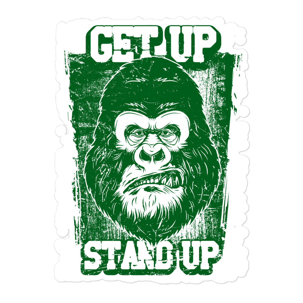 Gorilla Get Up Bubble-free stickers accessories