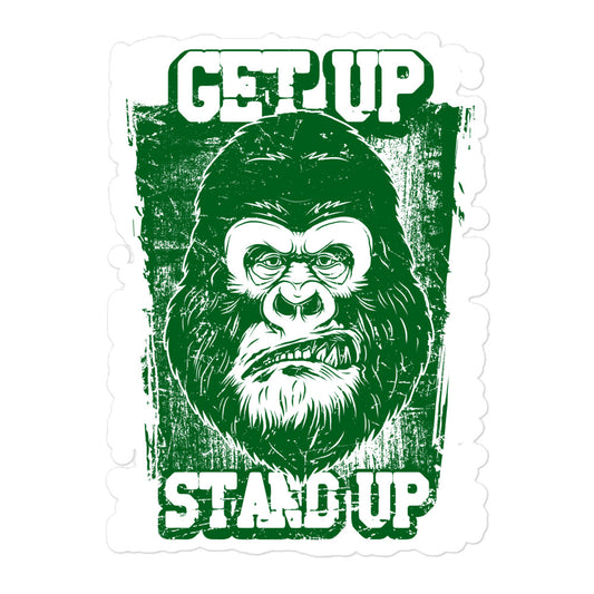 Gorilla Get Up Bubble-free stickers accessories