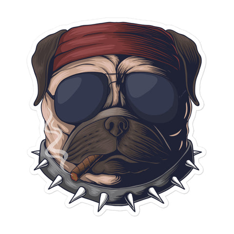 Boss Dog Bubble-free stickers accessories