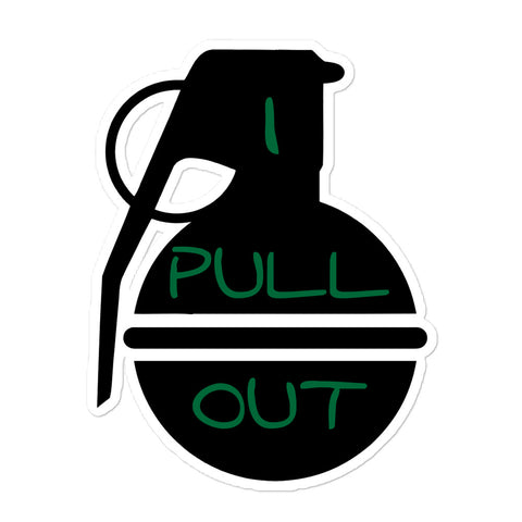 Grenade Pull Out stickers accessories