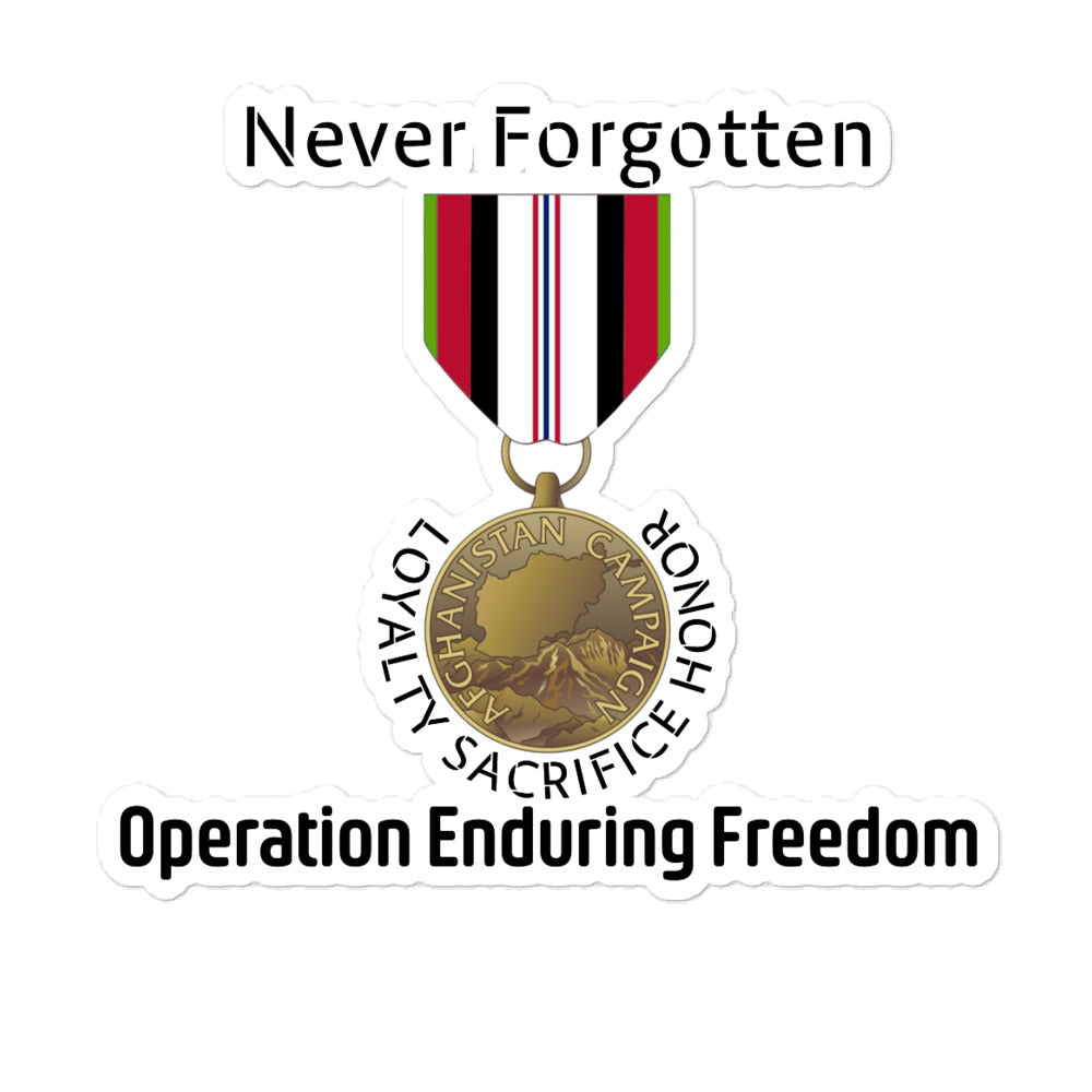 OEF 1 stickers