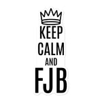 Keep Calm FJB stickers accessories
