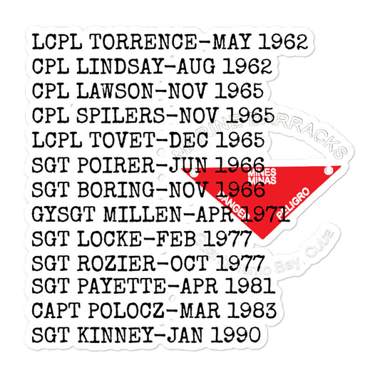 1961 STICKER