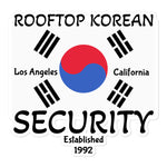 Rooftop Koreans stickers accessories