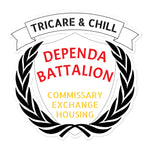 Dependa Battalion Bubble-free stickers accessories