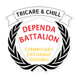 Dependa Battalion Bubble-free stickers accessories