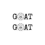 GOAT BorB Bubble-free stickers accessories