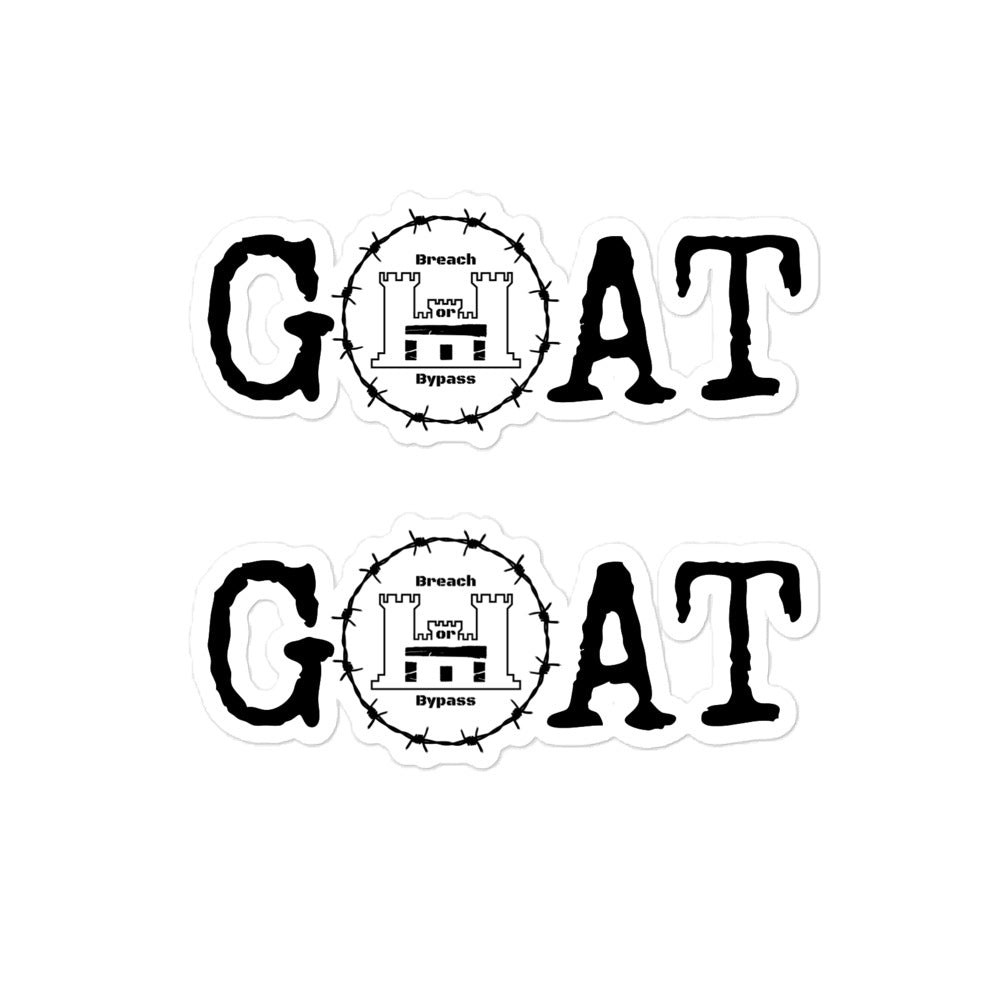 GOAT BorB Bubble-free stickers accessories