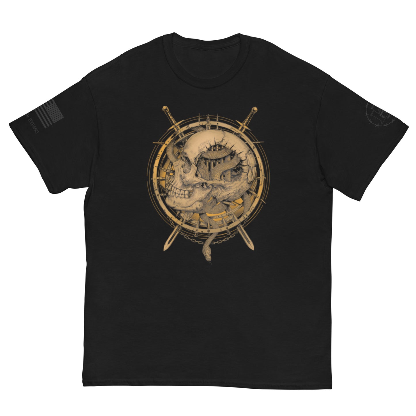 Skull Sword Serpent Men's classic tee military engineer