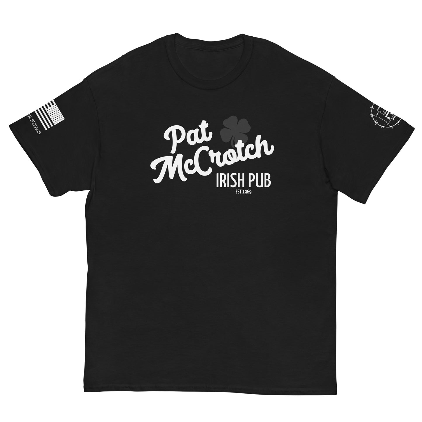 Pat McCrotch Irish Pub Men's classic tee military funny