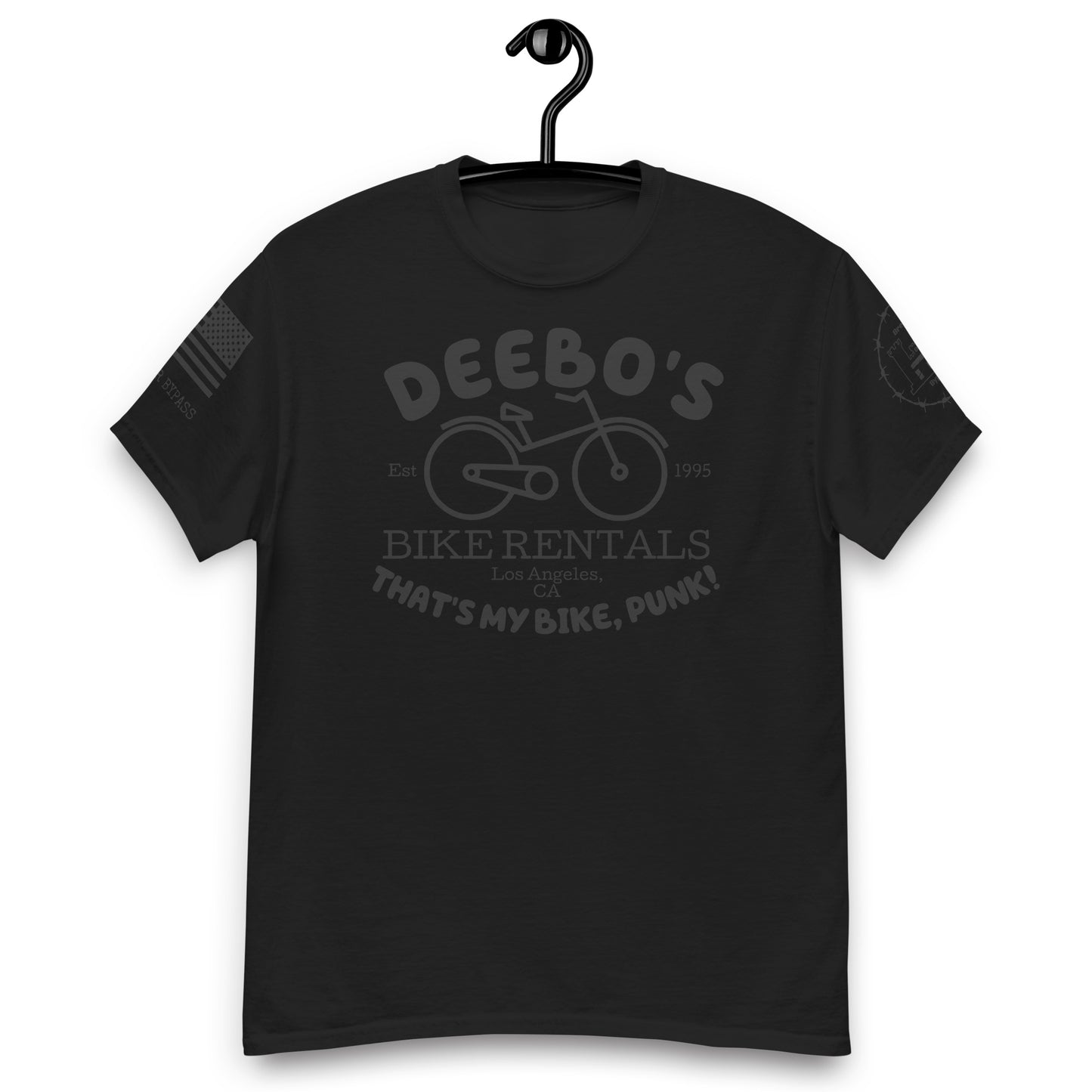 Deebo's Bike Rental Men's classic tee military funny