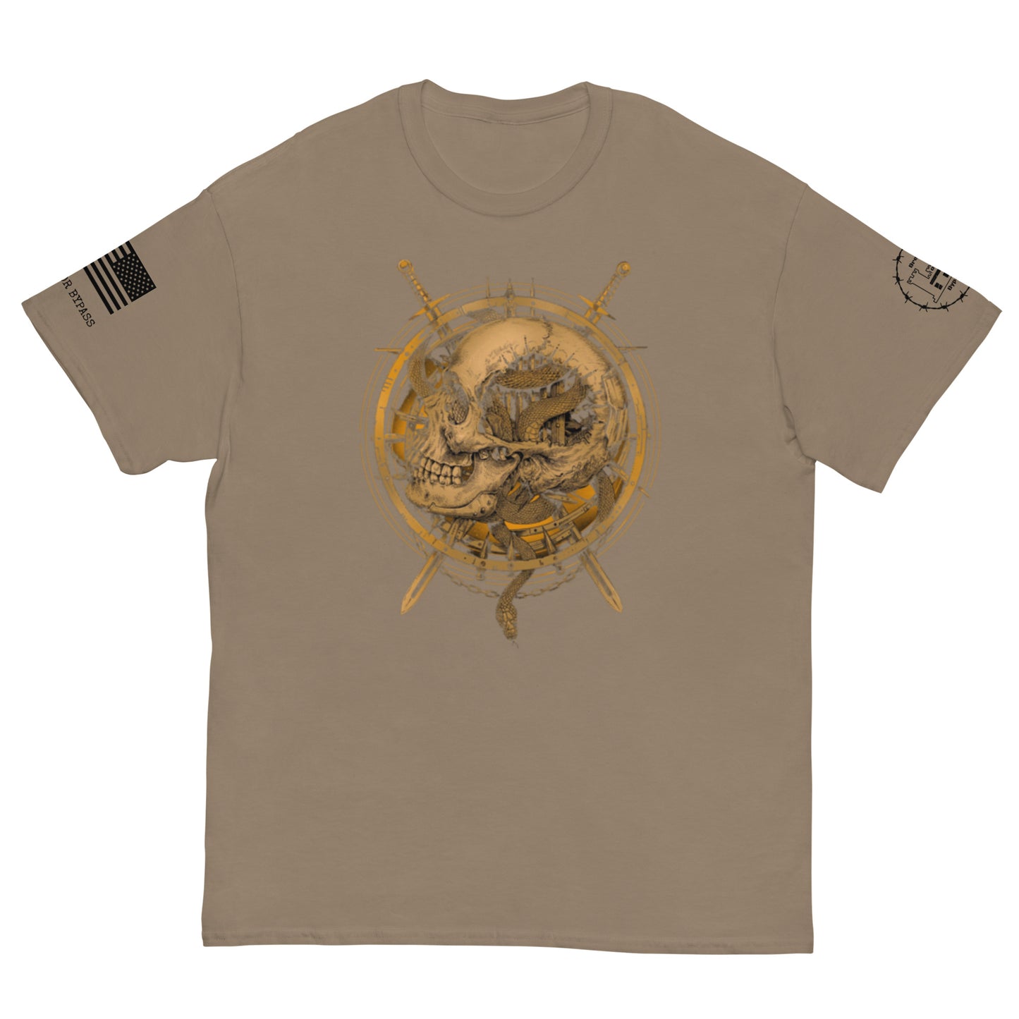 Skull Sword Serpent Men's classic tee military engineer
