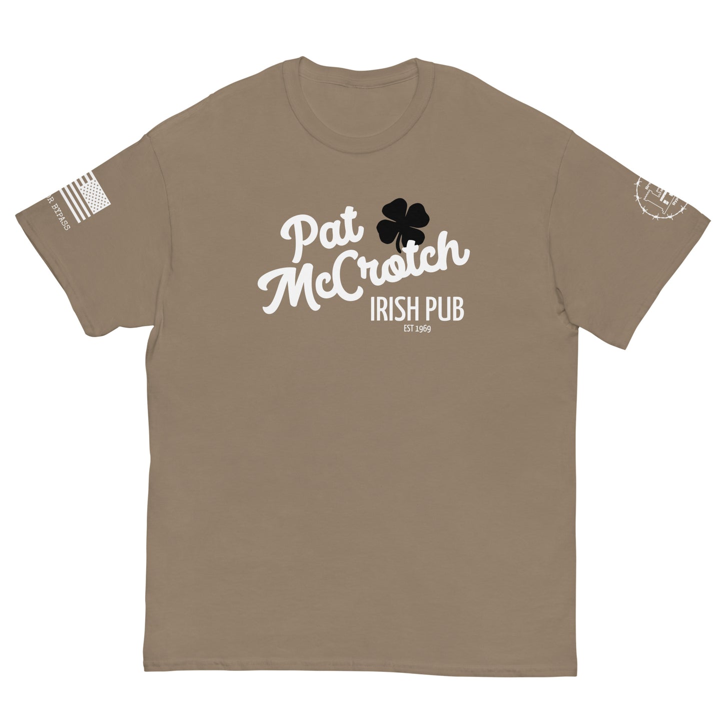 Pat McCrotch Irish Pub Men's classic tee military funny
