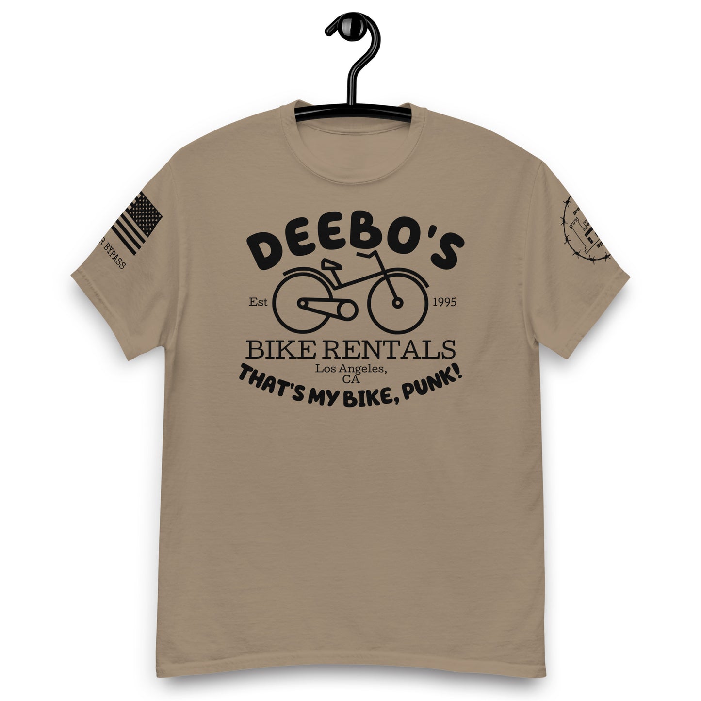 Deebo's Bike Rental Men's classic tee military funny