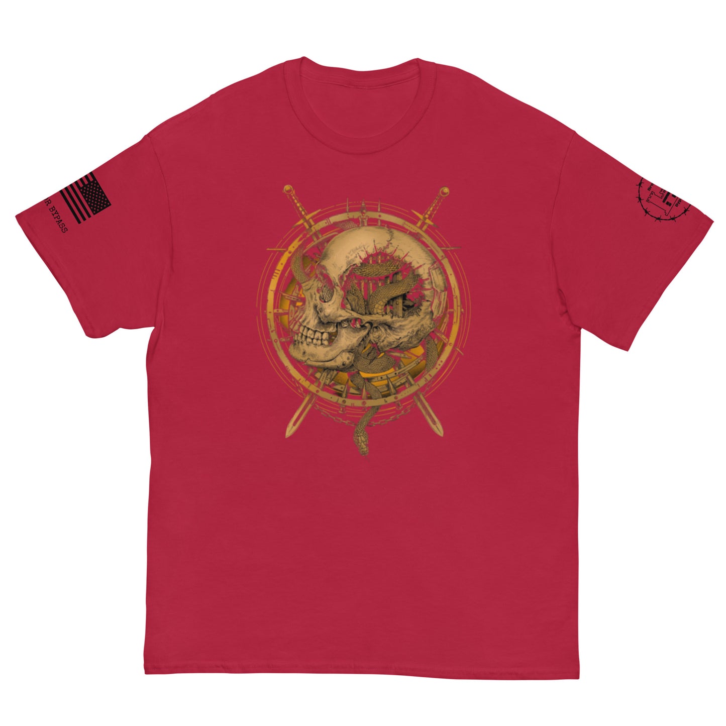Skull Sword Serpent Men's classic tee military engineer