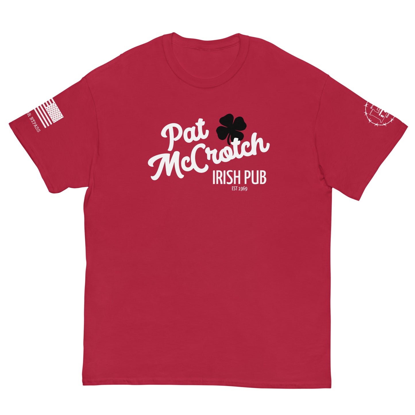 Pat McCrotch Irish Pub Men's classic tee military funny