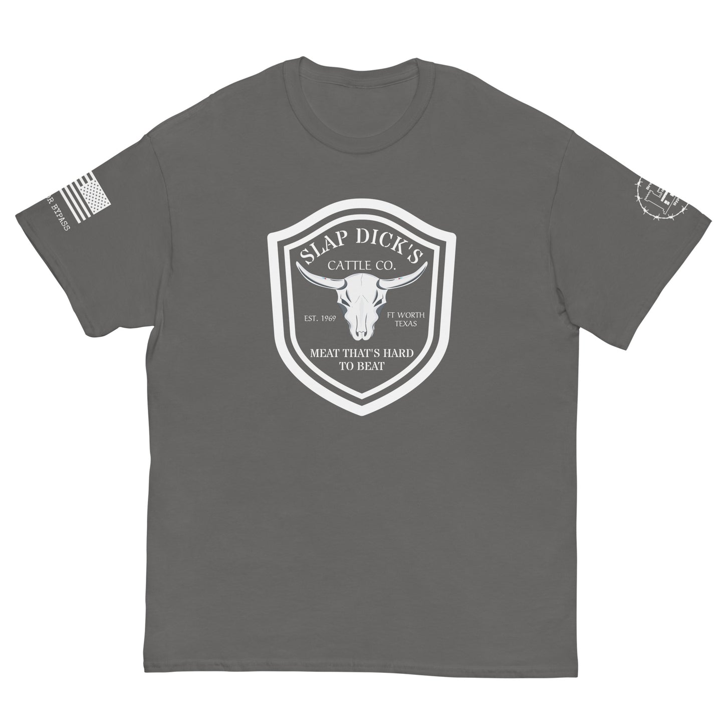Slap Dicks Cattle Men's classic tee engineer funny military