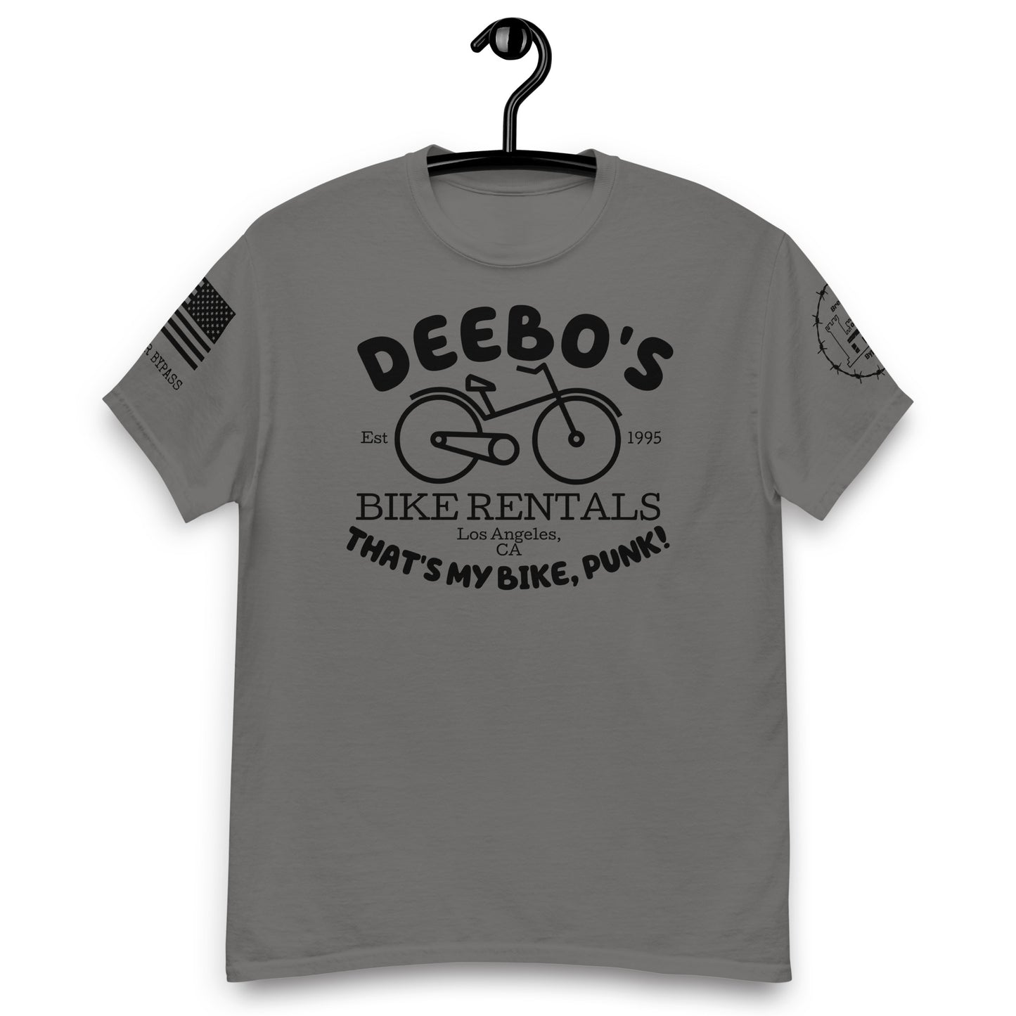 Deebo's Bike Rental Men's classic tee military funny