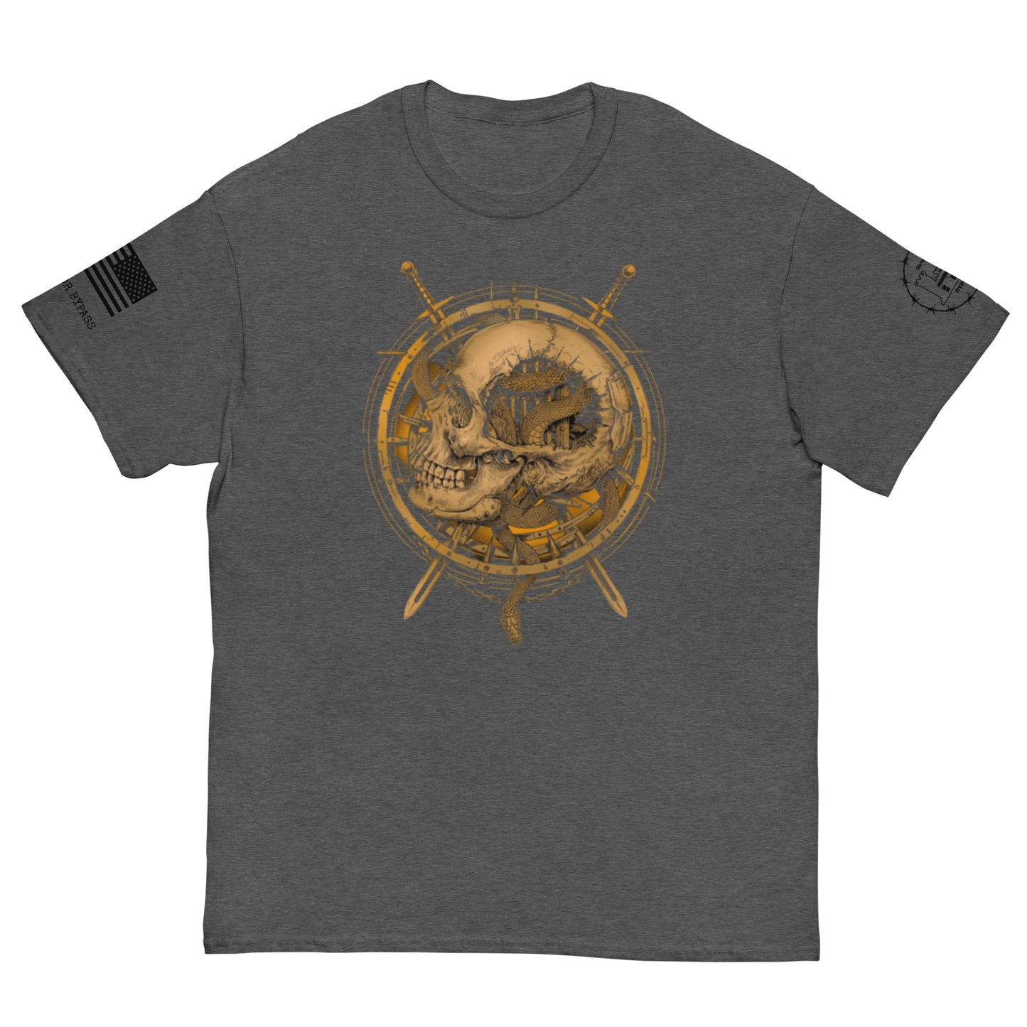 Skull Sword Serpent Men's classic tee military engineer