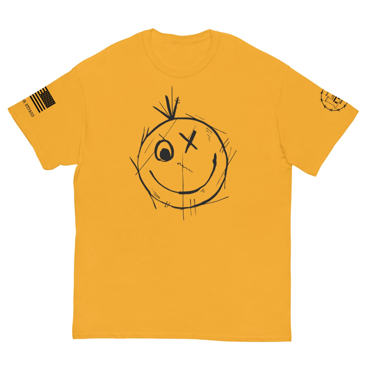 Smiley Face BorB Men's classic tee military engineer