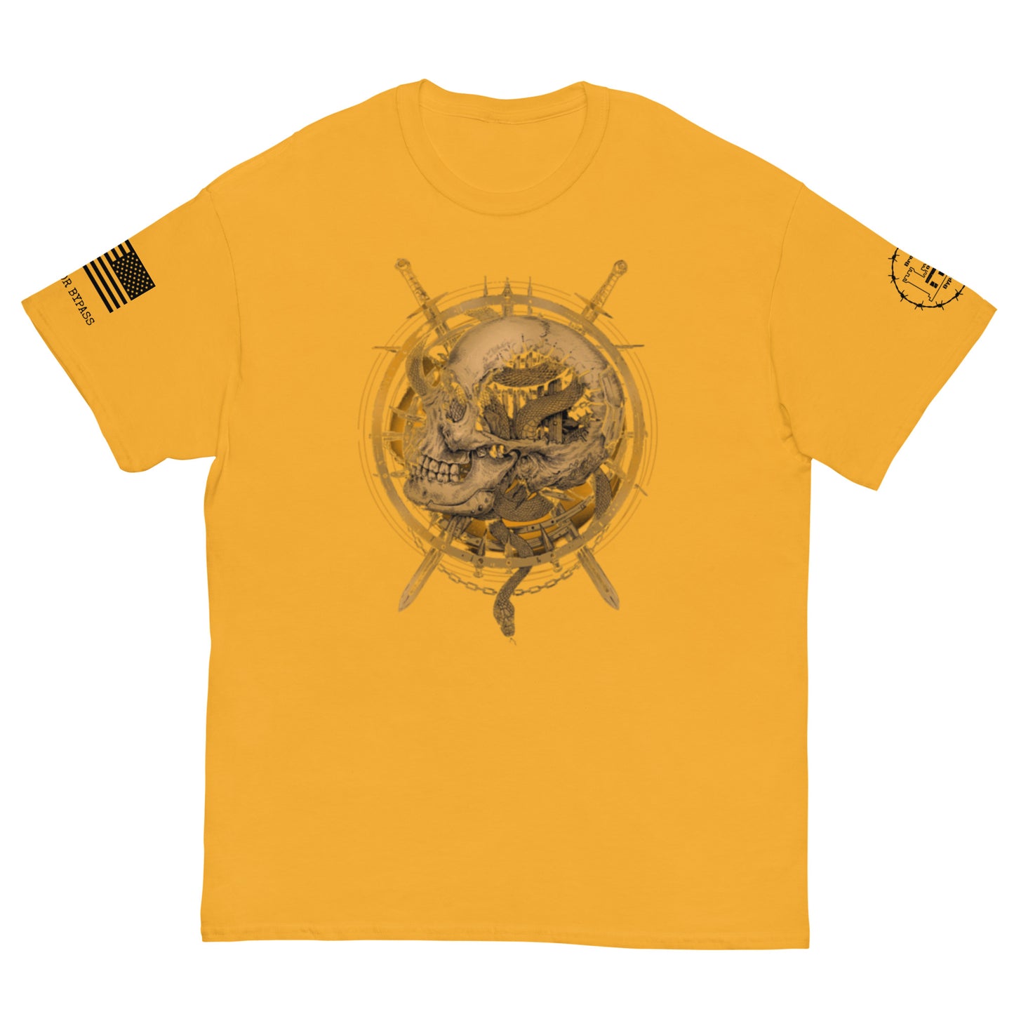 Skull Sword Serpent Men's classic tee military engineer