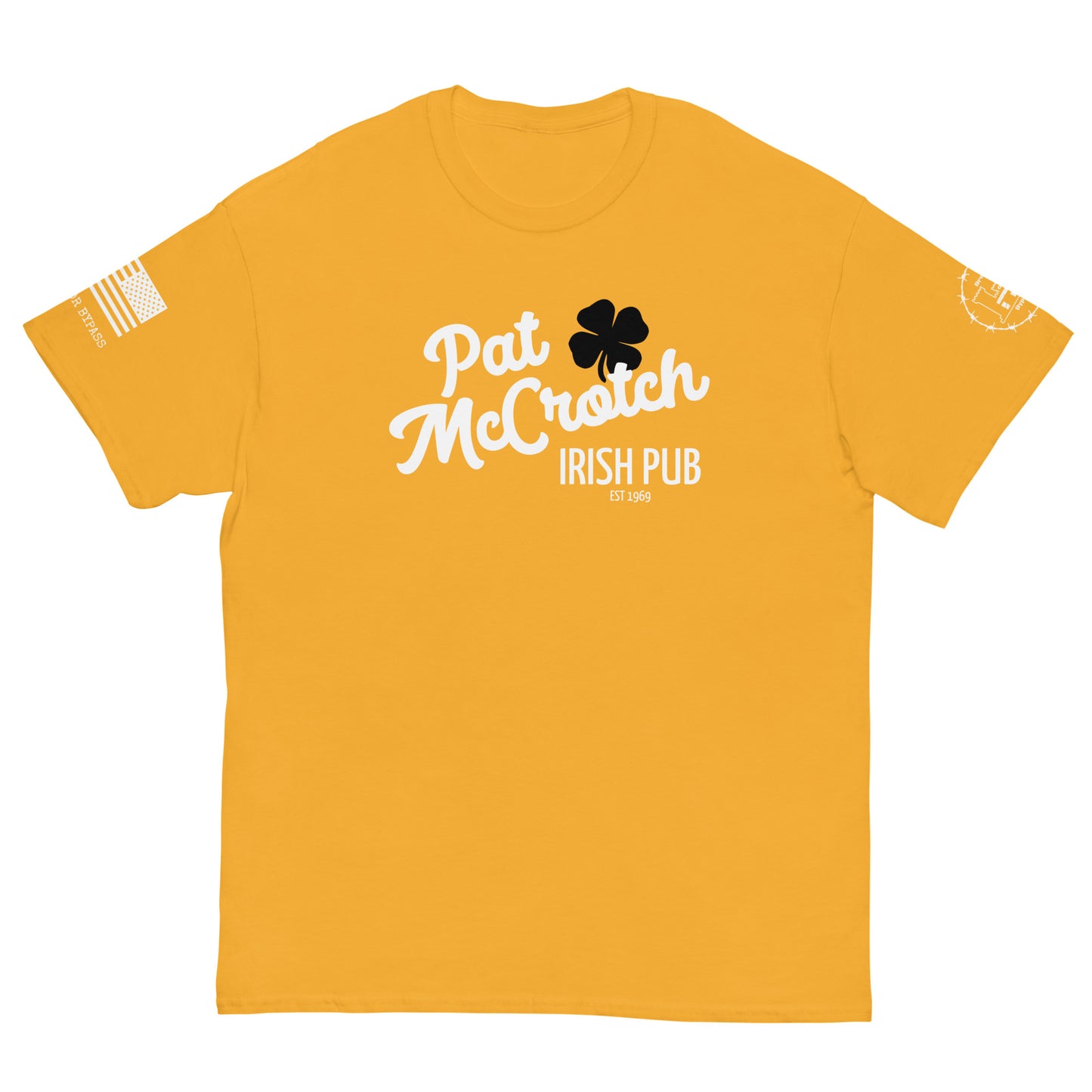 Pat McCrotch Irish Pub Men's classic tee military funny