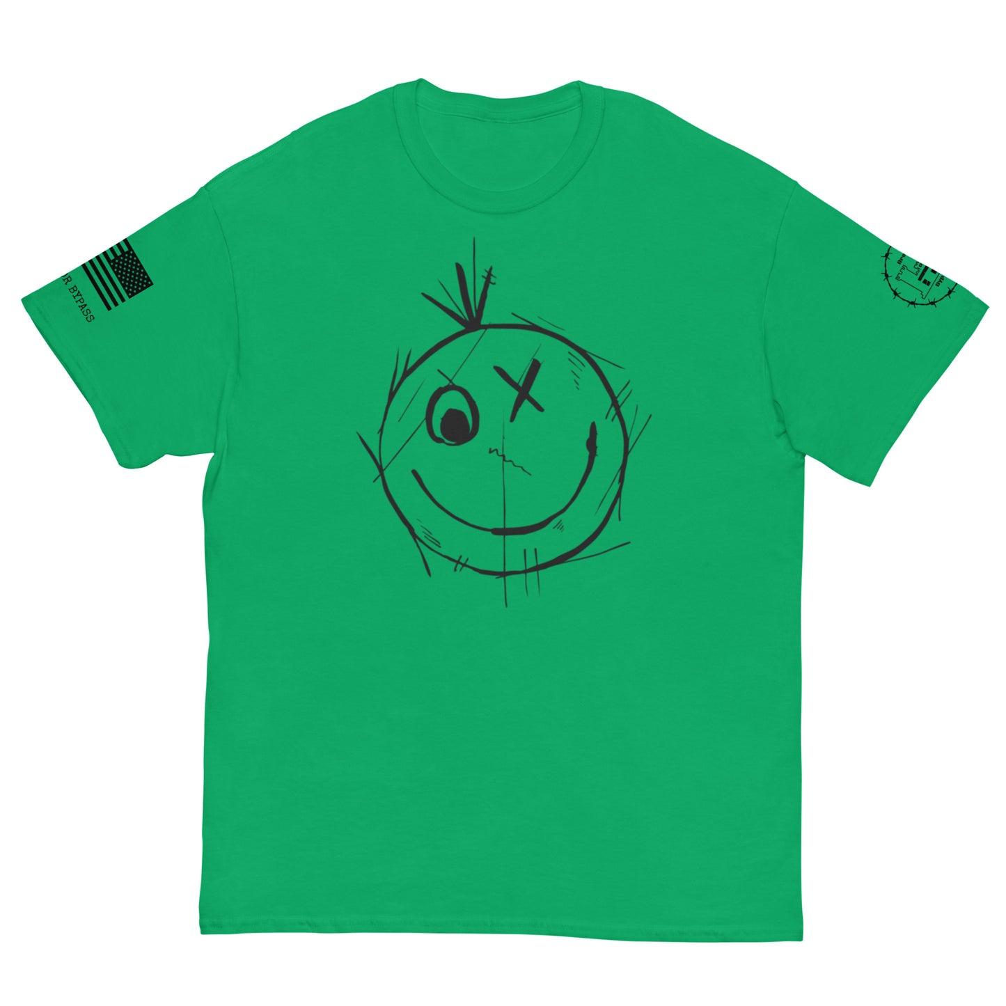 Smiley Face BorB Men's classic tee military engineer