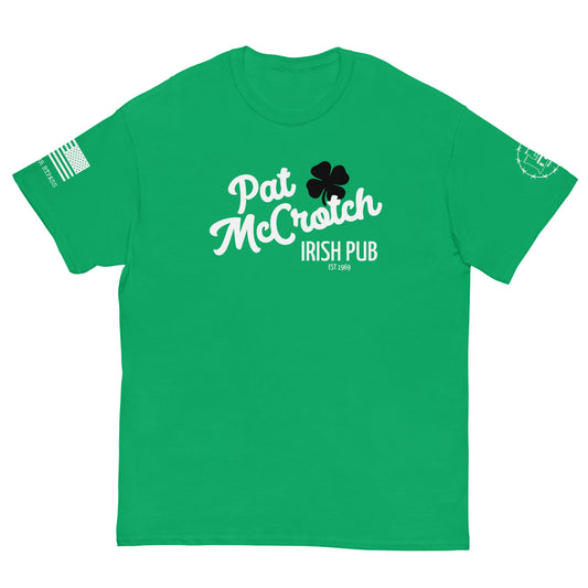 Pat McCrotch Irish Pub Men's classic tee military funny